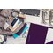 Gold Seal 2 Pkt Plastic Extra Heavyweight Folders Portfolio, High Sheen Reflective Finish, Purple, 12PK 86314 - alternate 4